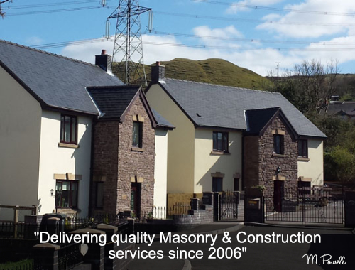 Martin Powell Building Services Abergavenny South Wales - Stone Masonry Specialist Project